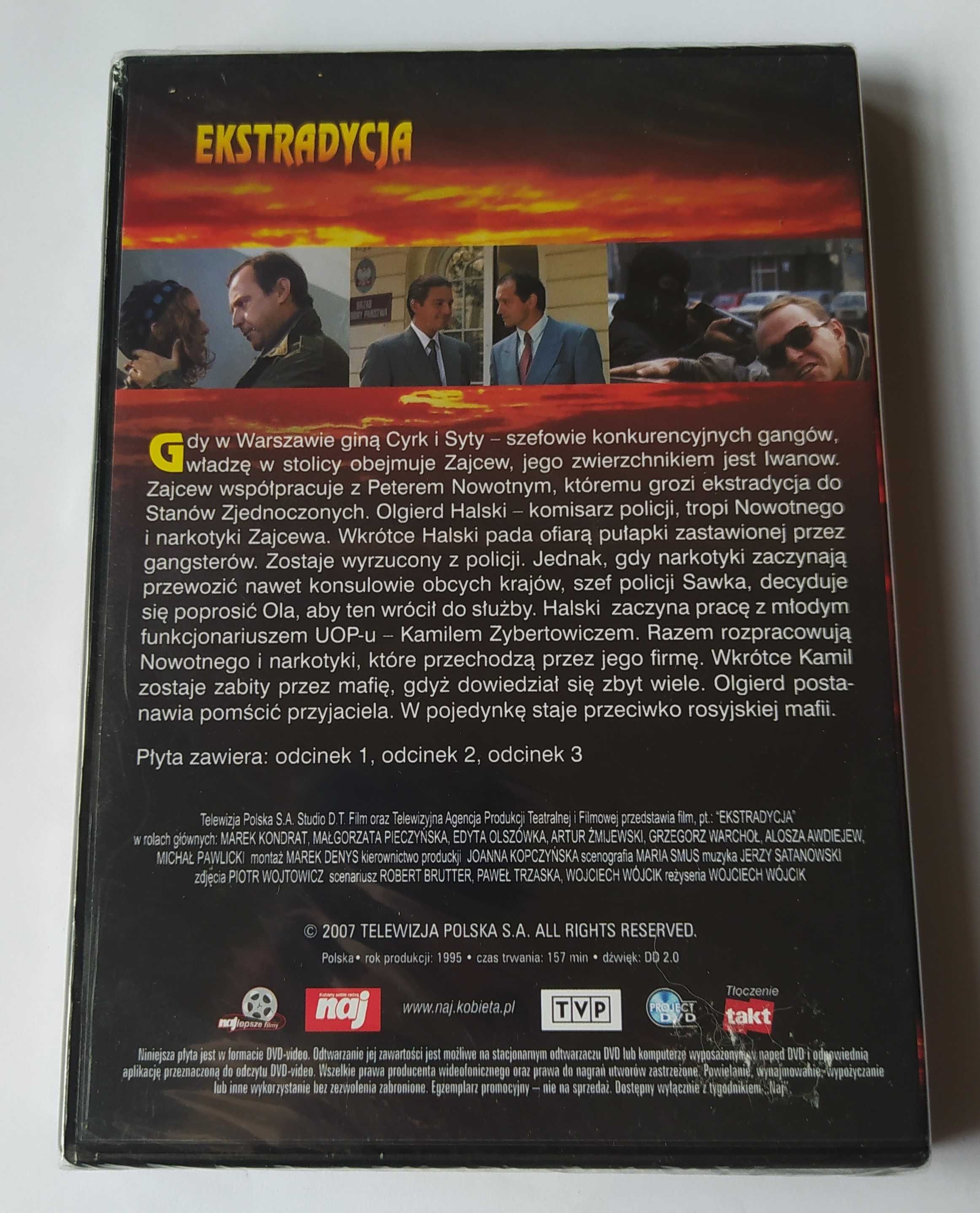 Ekstradycja - 2 x DVD - Odcinki 1 - 6