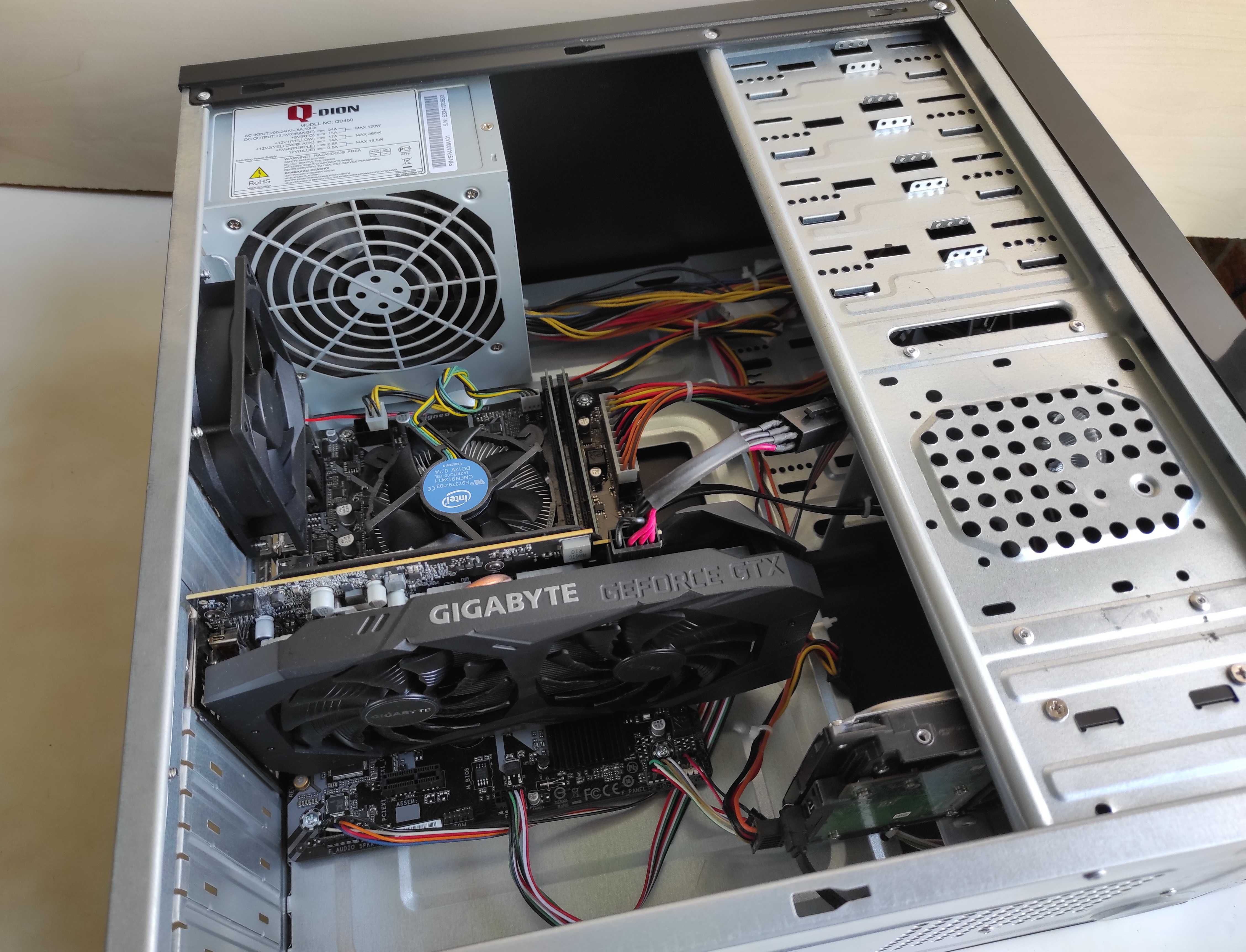 Intel Core i5-8400 6 Cores/DDR4 16GB/SSD 256GB+HDD 500GB/GTX1660 Super
