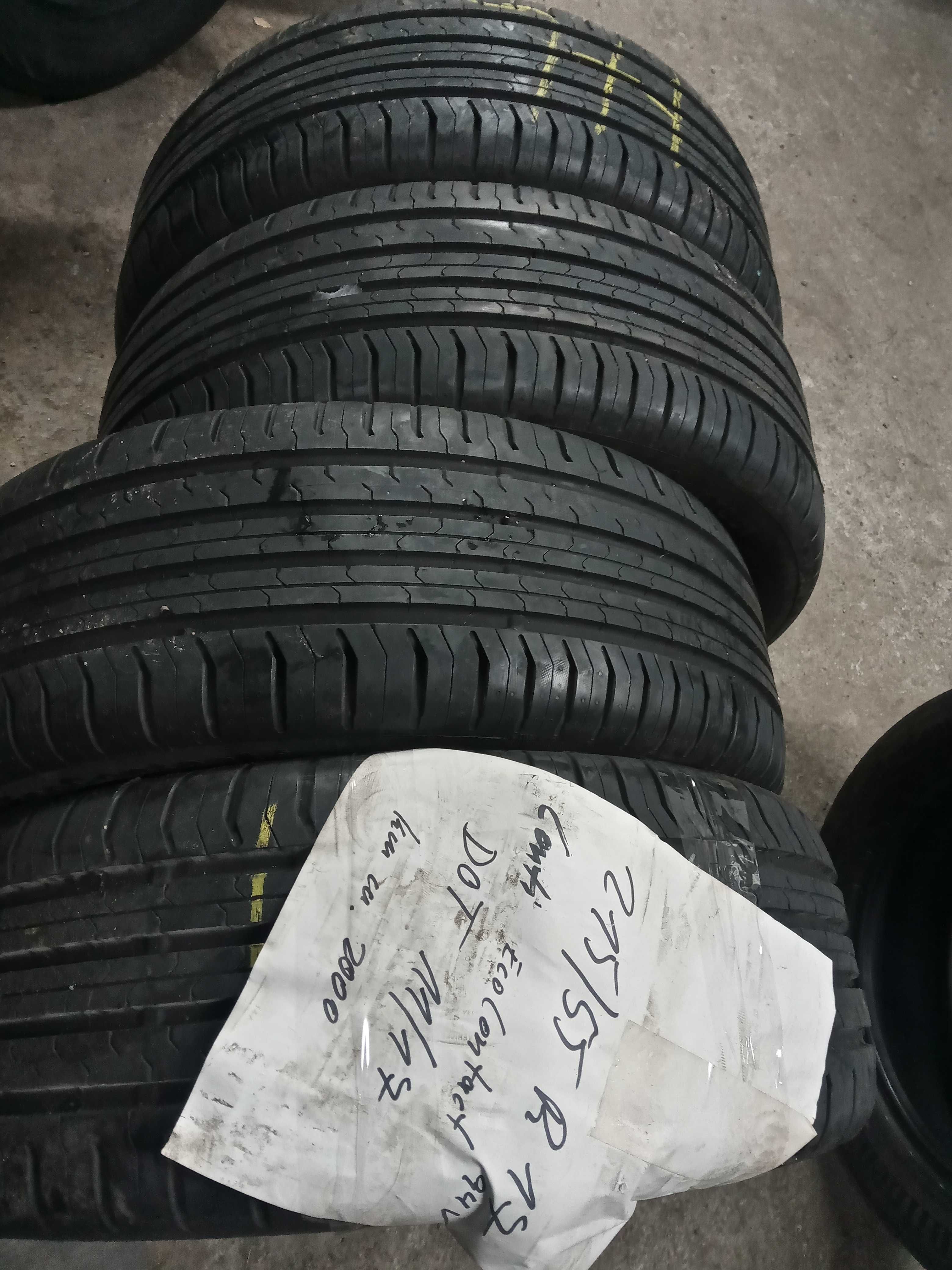 Opony Lato Continental 215/55R17 4szt. 100%bieznika dot(0918)