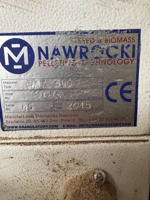 Mini pelleter 18,5 kw nawrocki pelleciarka