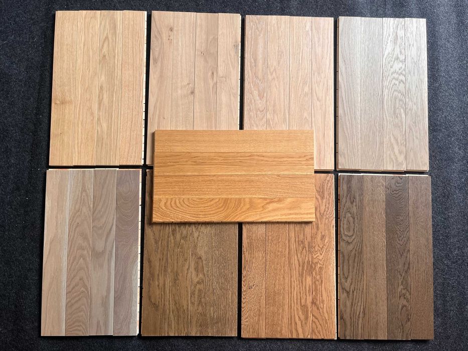 Jodełka klasyczna dębowa 11x68x470 Lakier - Select