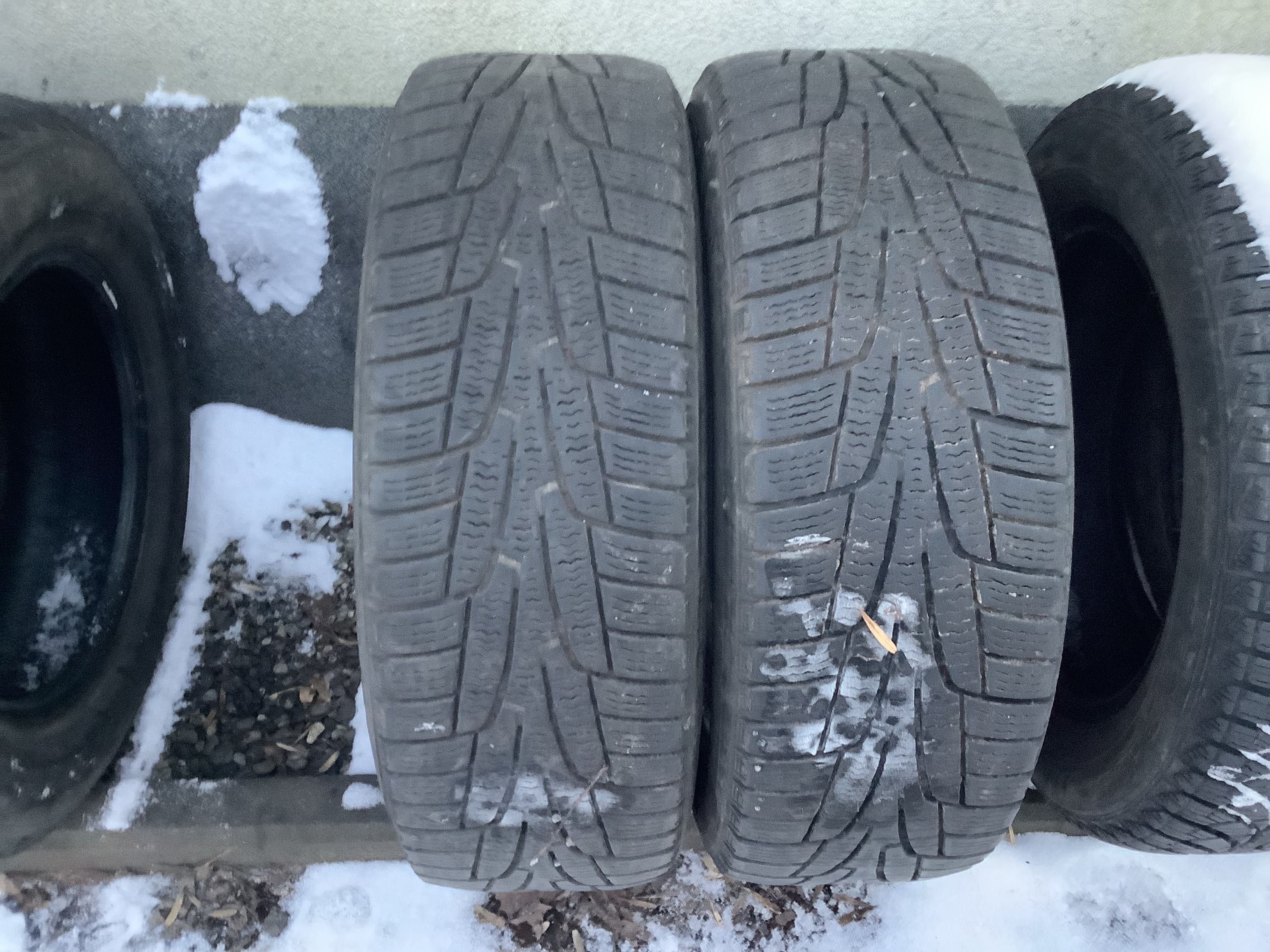 MARSHAL 185/60r15 2szt opony zima zimowe 5.7mm 2016r