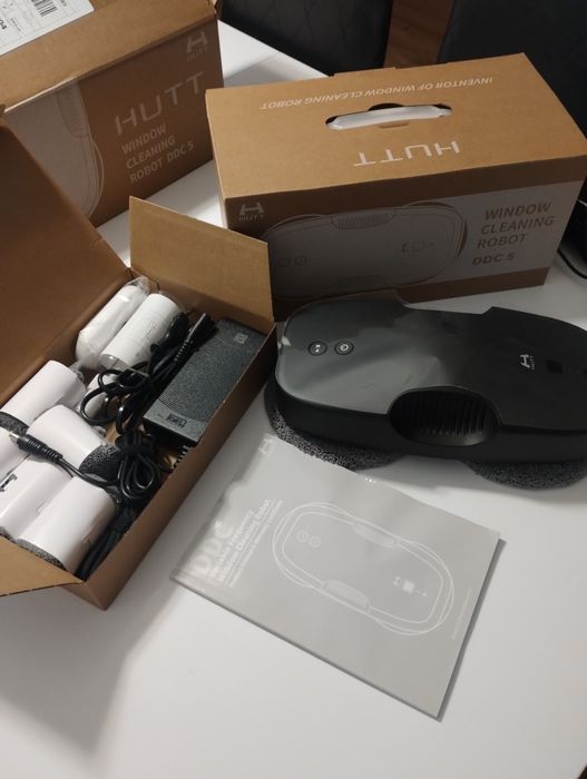 Robot myjka do mycia okien Hutt Xiaomi nowa czarna na prezent