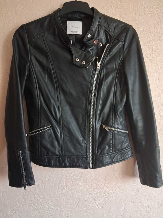 Kurtka skórzana damska