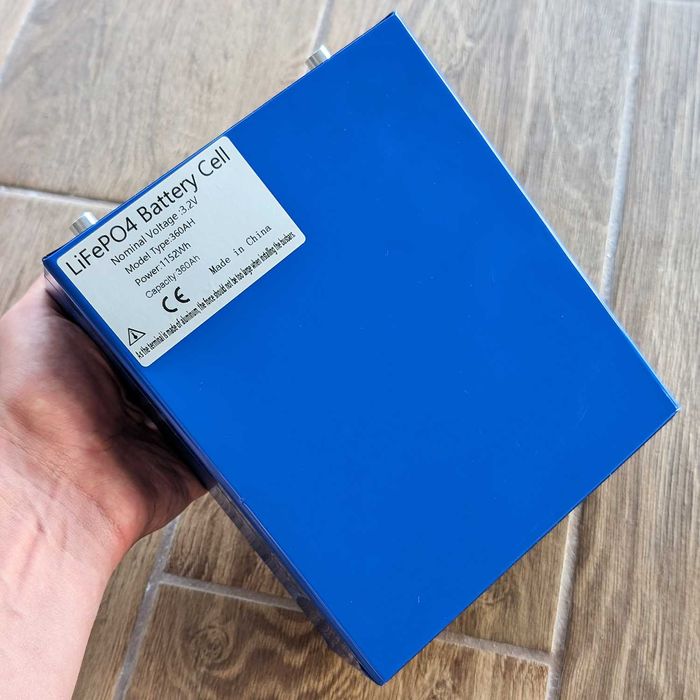Ogniwa LiFePO4 320Ah 360Ah cele akumulator magazyn energii 12V 24V 48