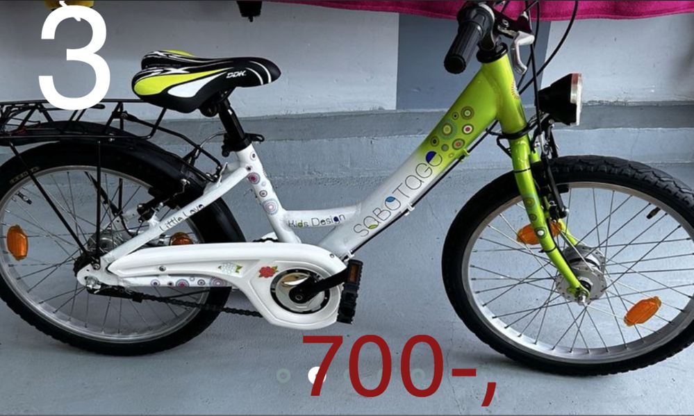 Rower rowerek koła 20 cali