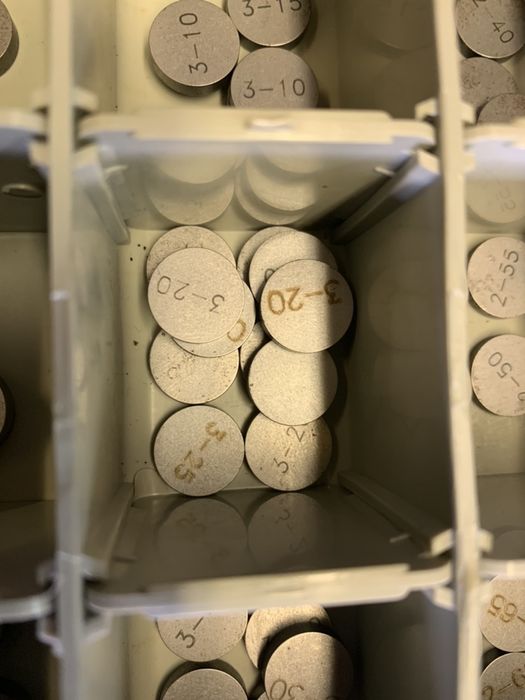 Шайбы регулировки клапанов D= 13.42 ммØ ситроен peugeot 13,42 шайба