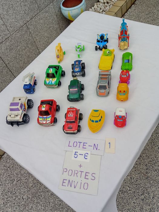 Vários lotes de várias miniaturas c/ e s/ escala