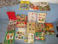 Lote de cadernetas de cromos