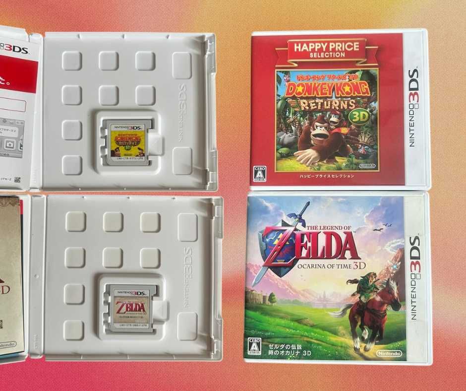 Zelda, Donkey Kong, Kirby, Pokemon. Ігри для Nintendo 3DS, 2DS