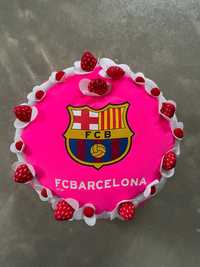 Poduszka-tort FCBarcelona