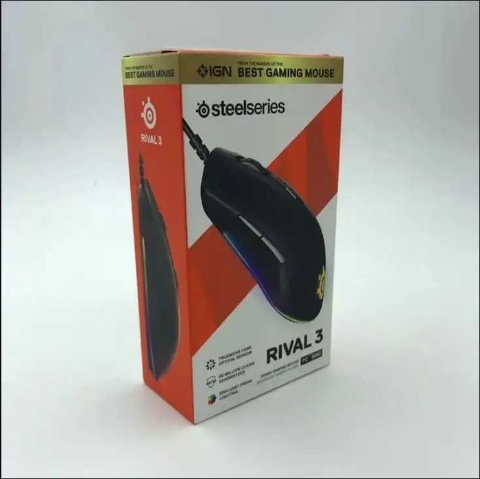 Steelseries Rival 3 (Novo selado na caixa)