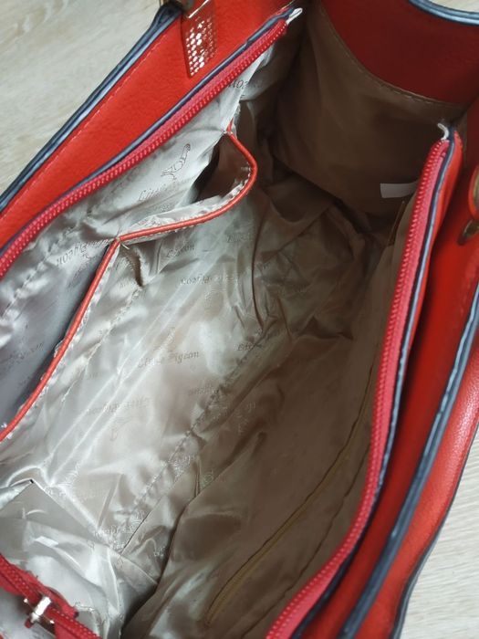 Сумка женская красная