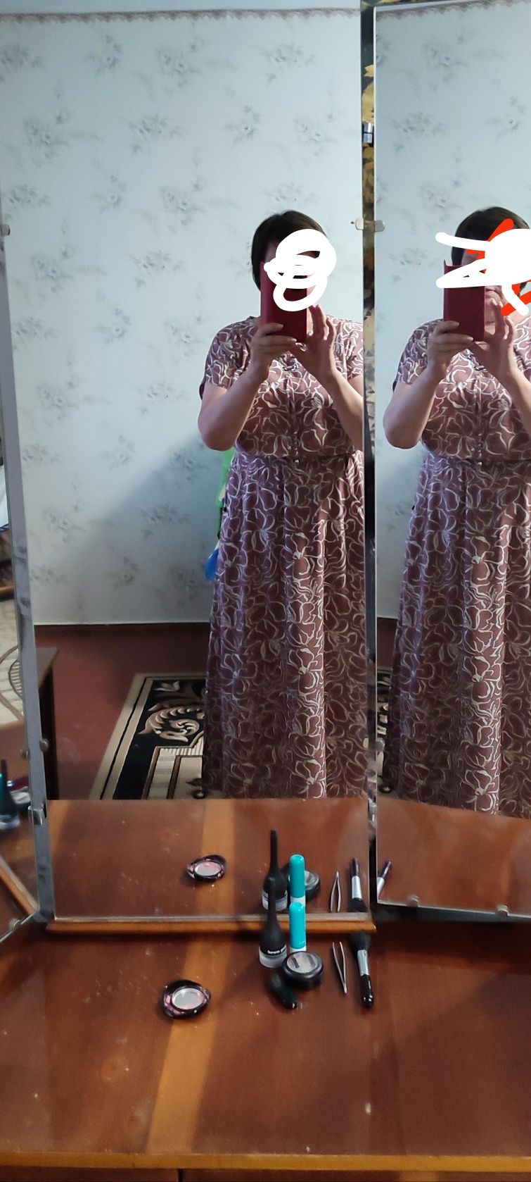 Летнее платье,размер 48,цена 400 грн.
