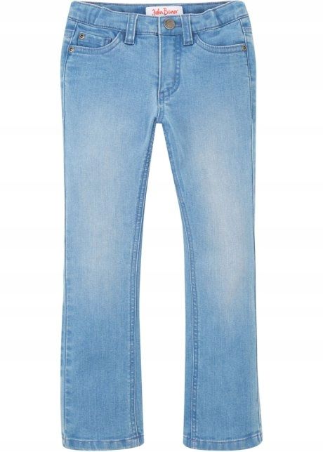 B.P.C spodnie jeansowe dziewczęce bootcut r.116