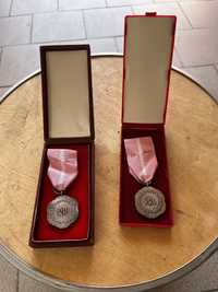 Medale PRL,RP za dlugoletnie pozycie