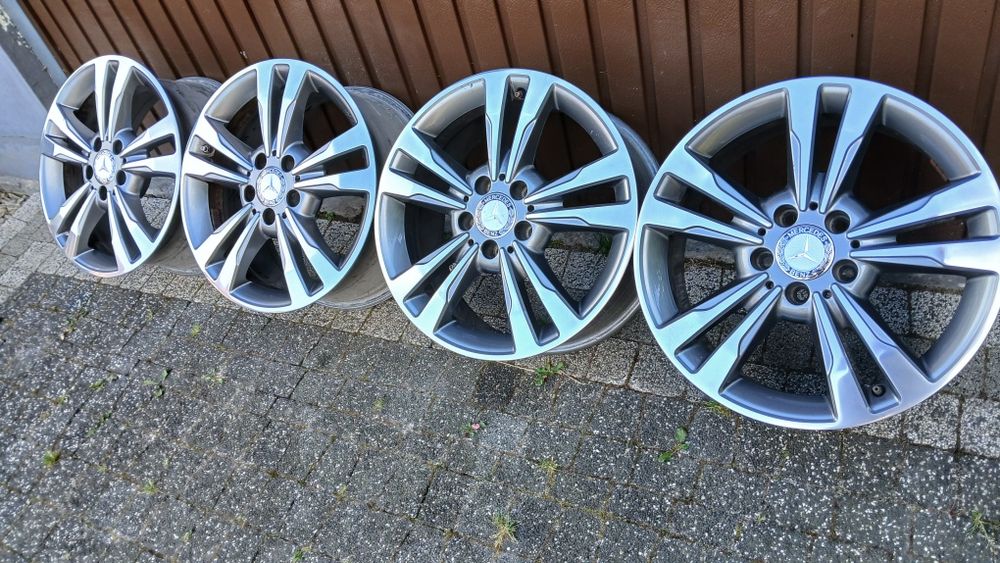 17" Mercedes W212  5x112  7,5j et45 8j et48  W205 CLA  W246  W211