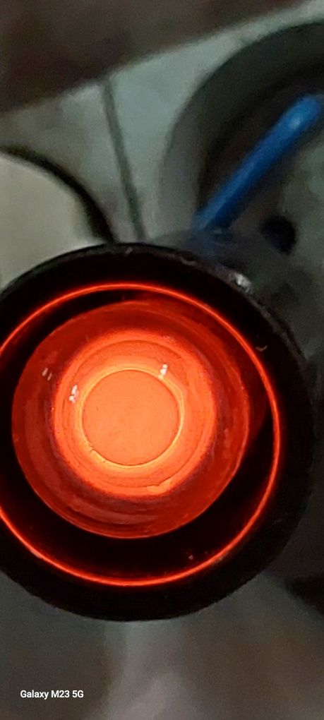 Żarówka PRL  220v-kolr świecenia pomarańcz.ZDAP  IV 75/S4890B