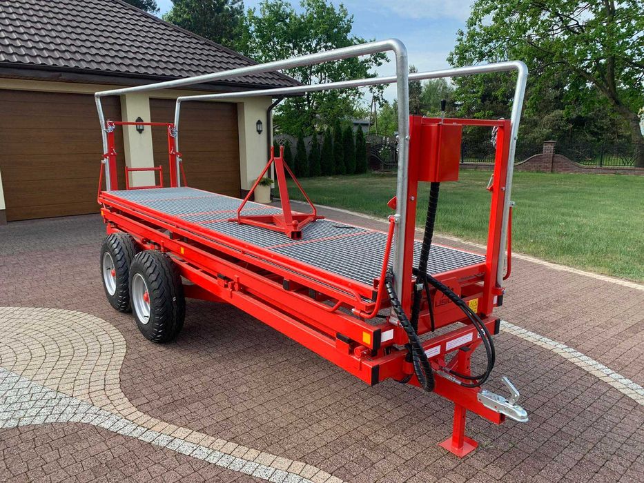 Platforma Sadownicza LISICKI dwuosiowa T031/1 rozdzielacz