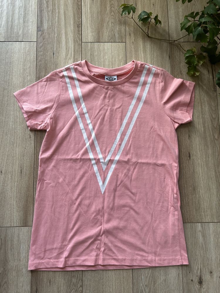 Różowy t-shirt damski S Umbro