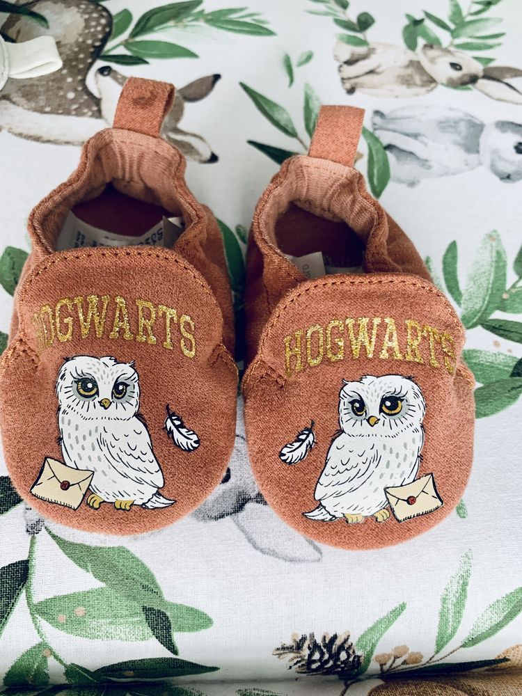 Nowe buciki niemowlęce Harry Potter Hedwiga H&M