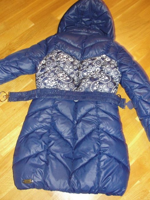 Куртка зимняя на девочку 9-13 лет  бу