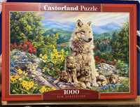 Puzzle 1000 Castorland wilki wilk