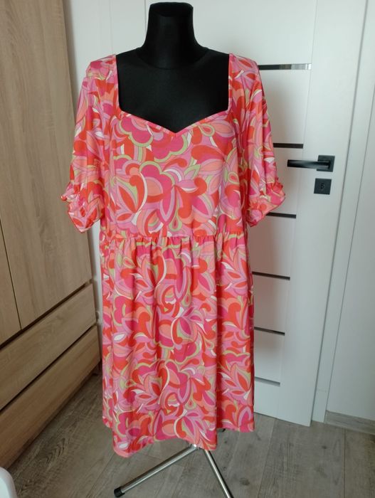 Sukienka lato plus size 54/56