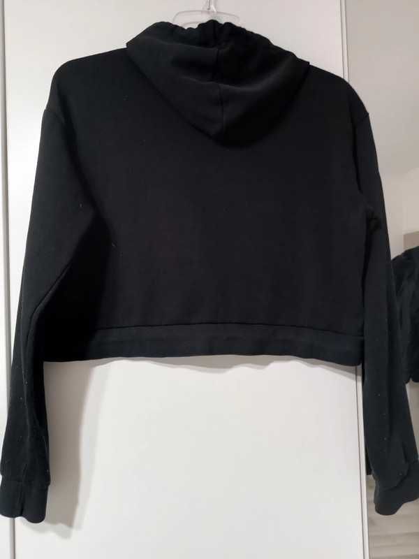 Krótka bluza z kapturem #H&M ,