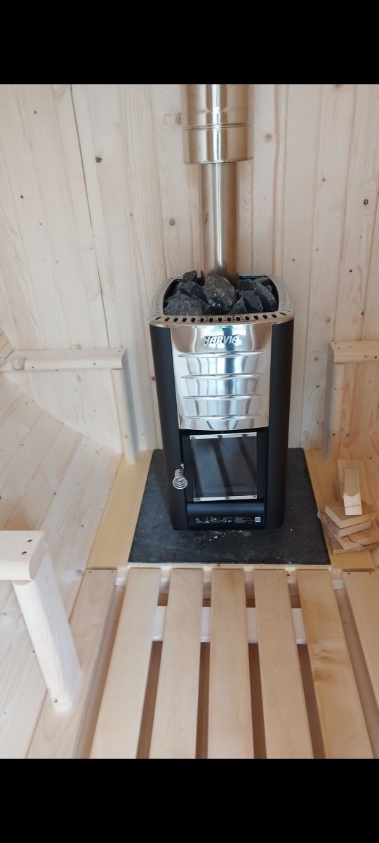 Sauna Ogrodowa Super Cena !! Kompletna z Piecem