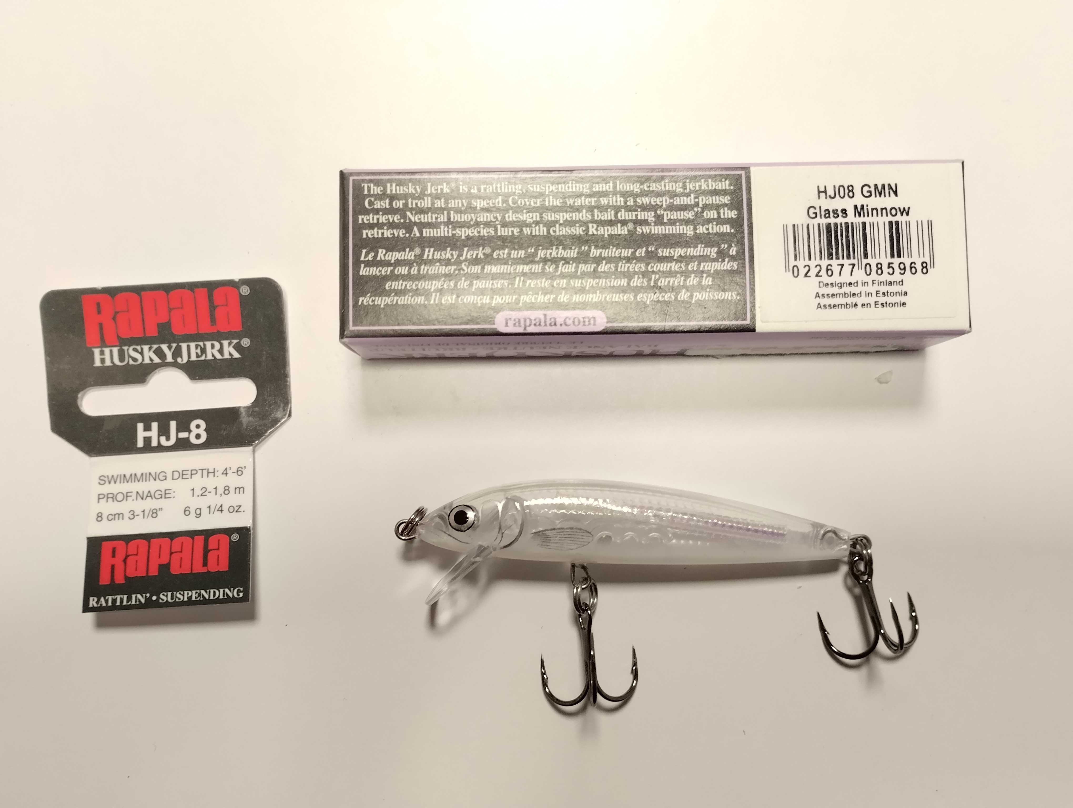 Wobler Rapala HJ 08 GMN