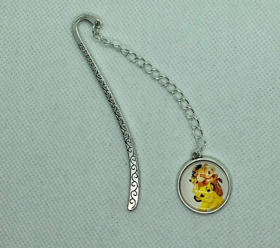 Zakładka do książki metalowa Król Lew Simba timon Pumba Disney