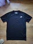 Czarny T-shirt sportowy New Balance