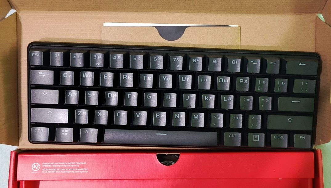 Клавіатура механічна HyperX Alloy Origins 60 HX Red