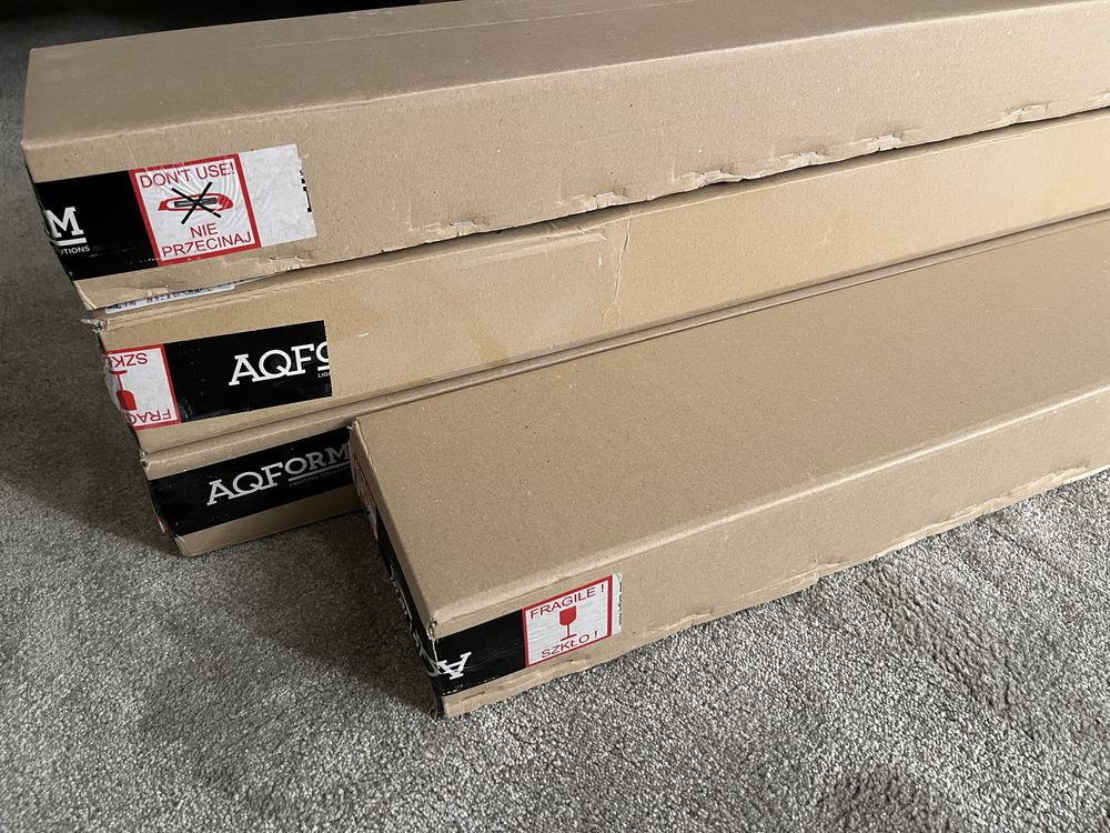 Lampa oprawa AQFORM LENS LINE 96 LED SECTION czarny wpuszczany