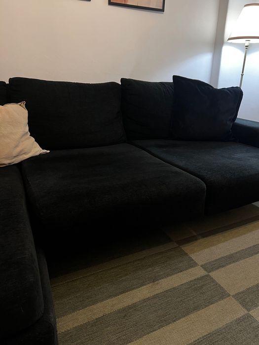 Sofá cama com chaiselong