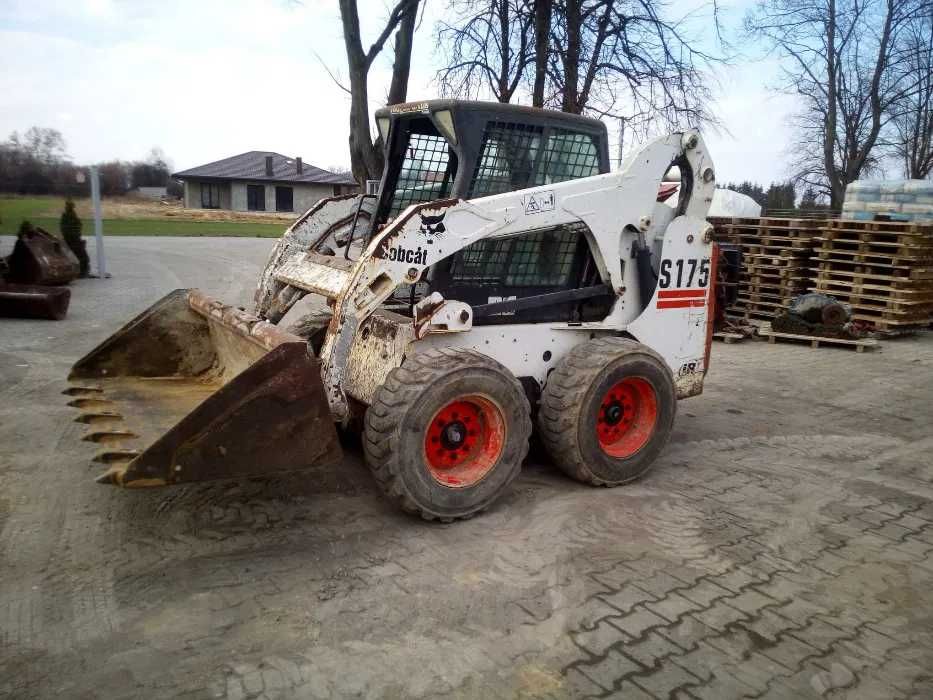 Wynajem maszyn. Ładowarka Bobcat , minikoparka koparka bez operatora