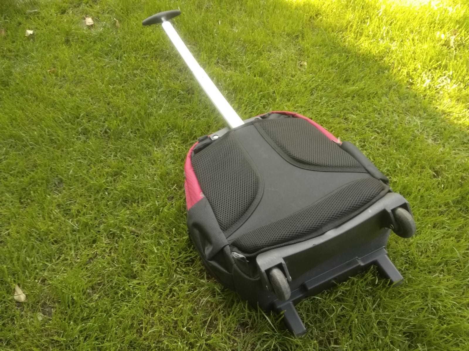 torba podróżna kółka rączka alu lekka poręczna dobry 50x30x20 cm