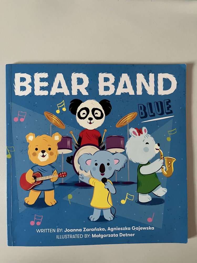 Bear Band blue Early Stage język angielski