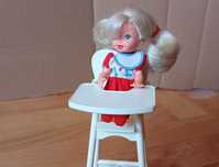 Barbie Shelly + krzesło do karmienia 1997