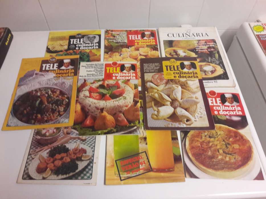 30 revistas tele culinária