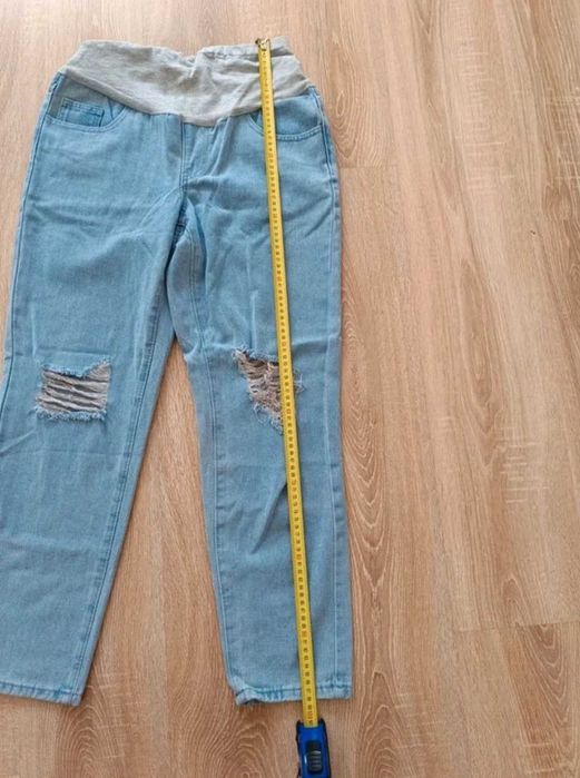 Spodnie ciążowe jeansowe