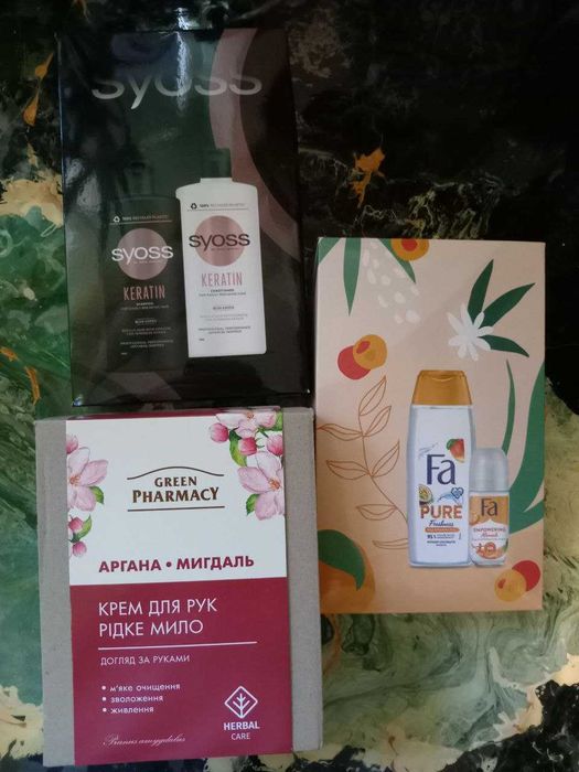 Подарунковий набір Green Farma, Fa, Syoss