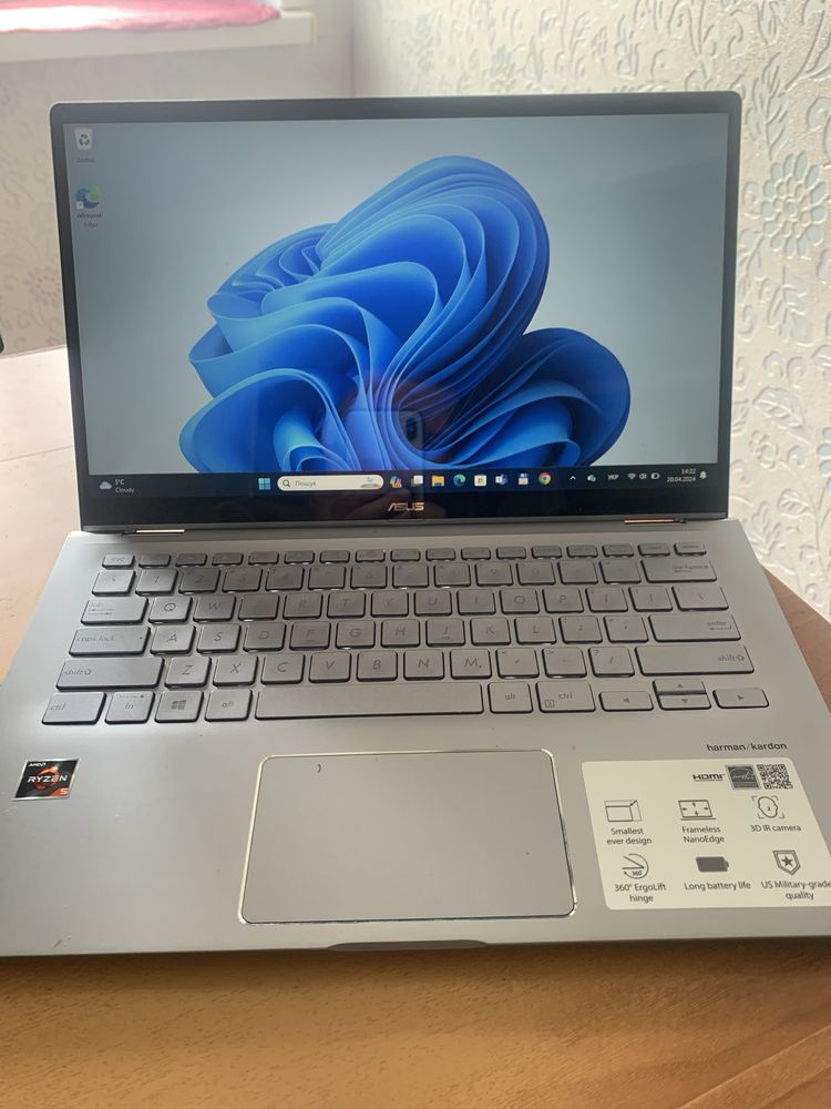 Ноутбук трансформер 2 в 1 Asus Zenbook Flip Q406D