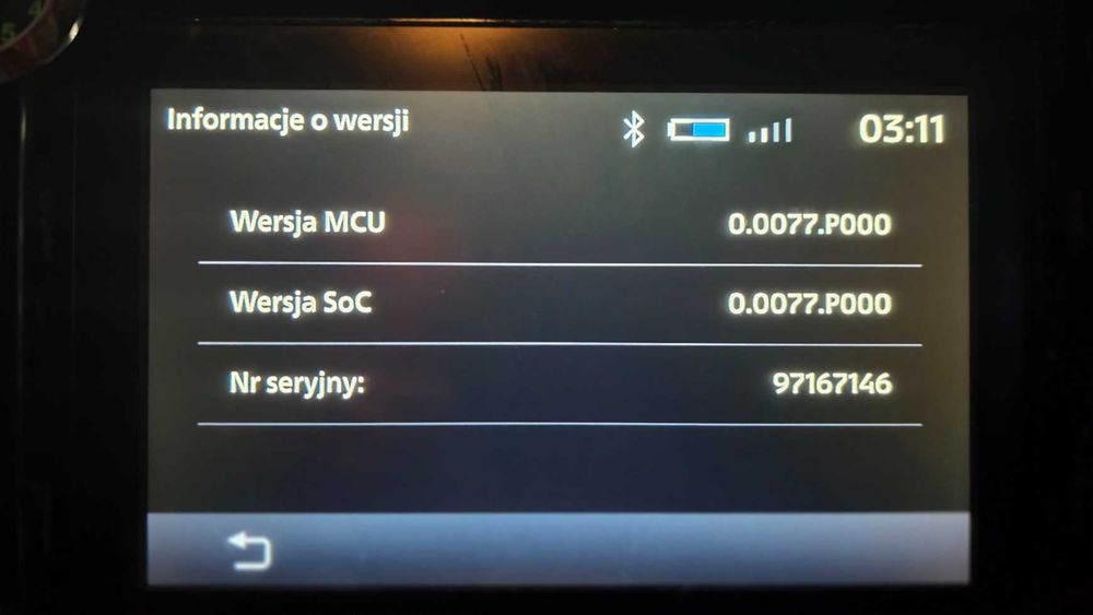 Zestaw multimedialny Mitsubishi 8740A100 do Mitsubishi Outlander PHEV