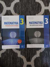Zestaw matematyka 3 zakres rozrzeszony podręcznik i zbiór zadań pazdro