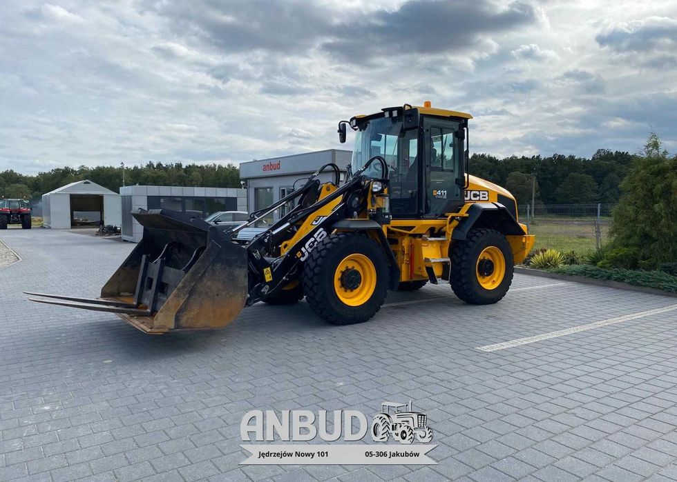 Ładowarka kołowa JCB 411 HT 1252 h 413 HT 417 Volvo L 45 CAT 914 M