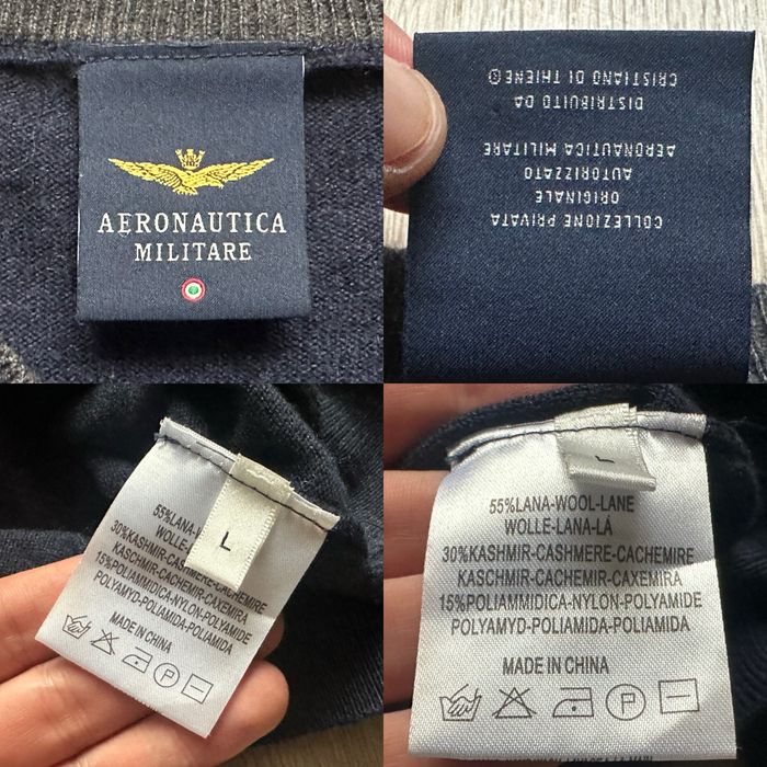 Джемпер светр aeronautica militare