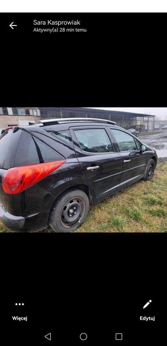 Peugeot 207 1.6benzyna 08r