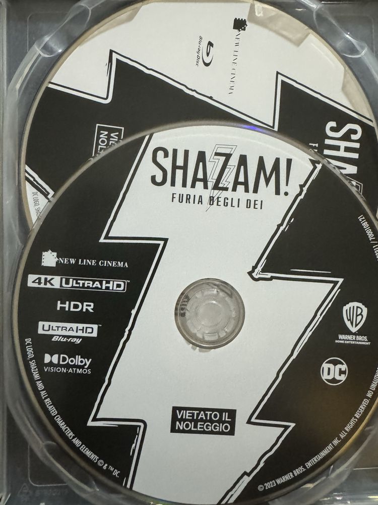 Shazam! Fury of the Gods (4K e Bluray)